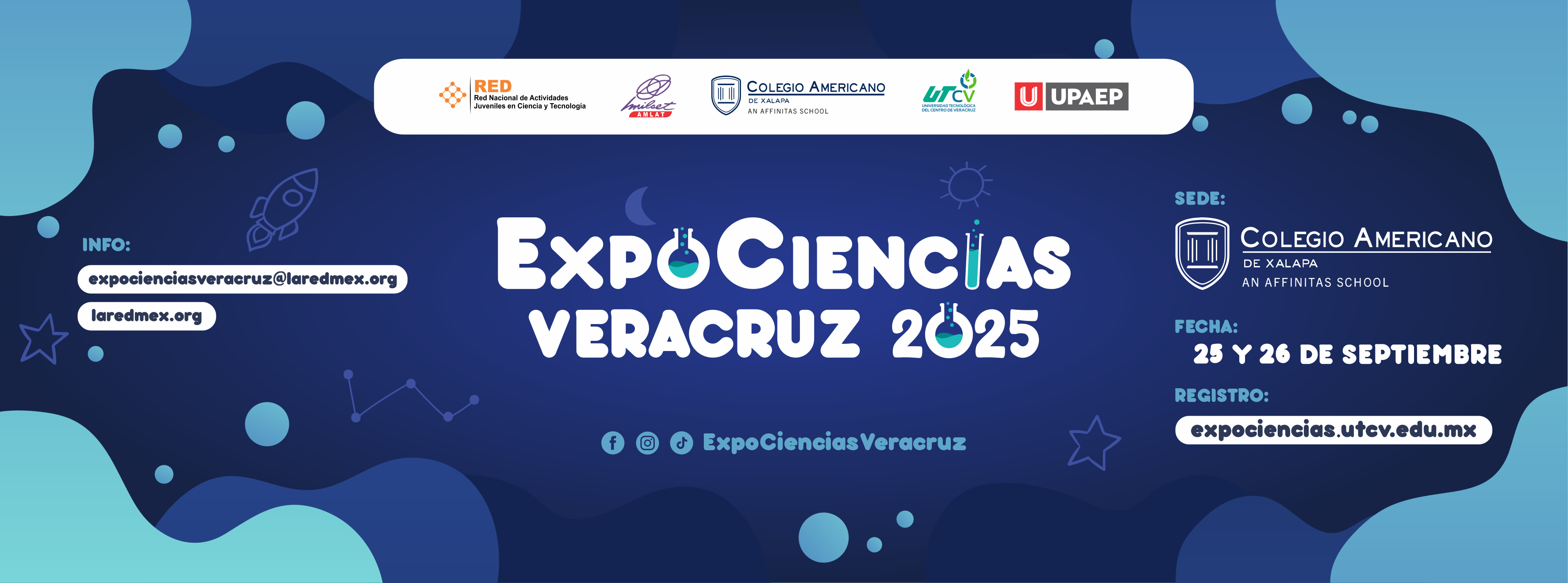 ExpoCiencias Veracruz Banner Principal
